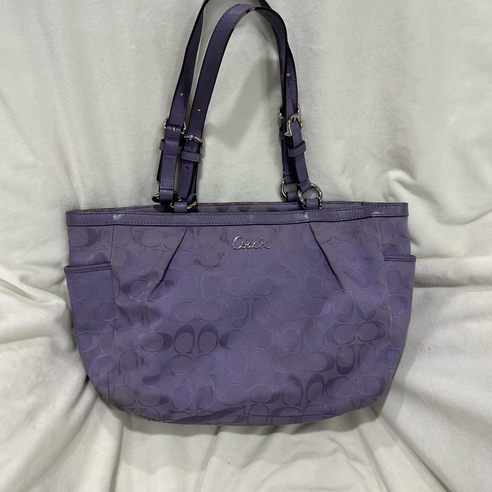 Coach Lavender Shoulder Bag